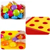 Cute Mushroom Nail DIY Cartoon Handmade Toys Children's Montessori Educational Toys Intelligent 3D Puzzle Game Jigsaw Board Gift 4