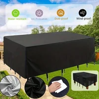 Patio Furniture Set Cover Heavy Duty Outdoor Sectional Sofa Set Covers Outdoor Table and Chair Set Covers Water Resistant Large 2