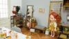1/6 Scale Miniature Dollhouse  Bedroom living room decoration accessories fitting mirror 5
