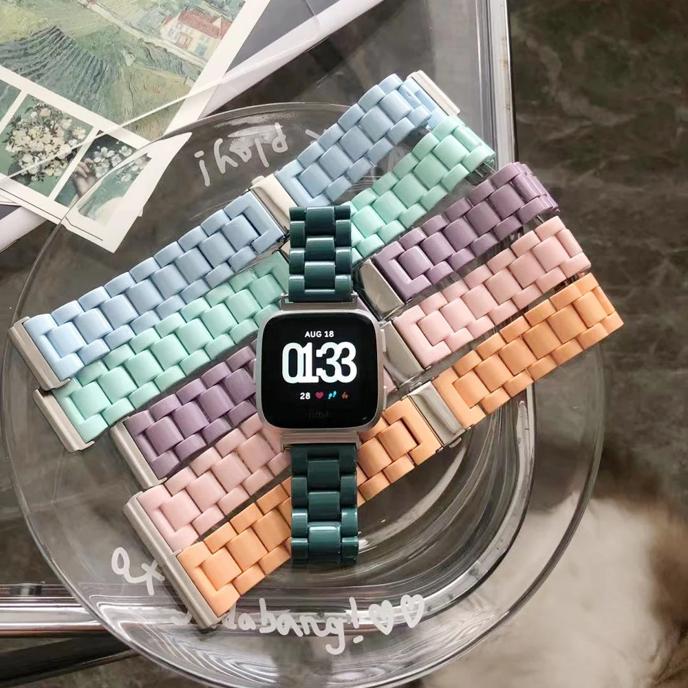 Reemplazo de correas de pulsera de banda de reloj TPE para Fitbit Versa 2/ Versa/Versa Lite L FLhrweasw Nuevo