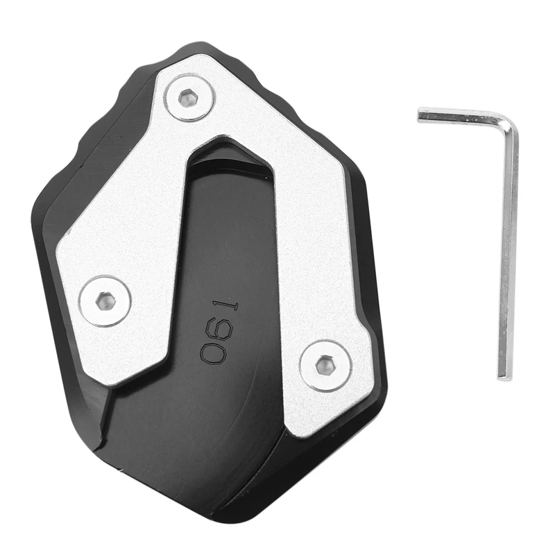 

2X Выдвижная подставка для мотоцикла, удлинитель для Yamaha Mt07 Mt-07 Xsr700 Xsr 700 Tracer 900 Gt (черный)