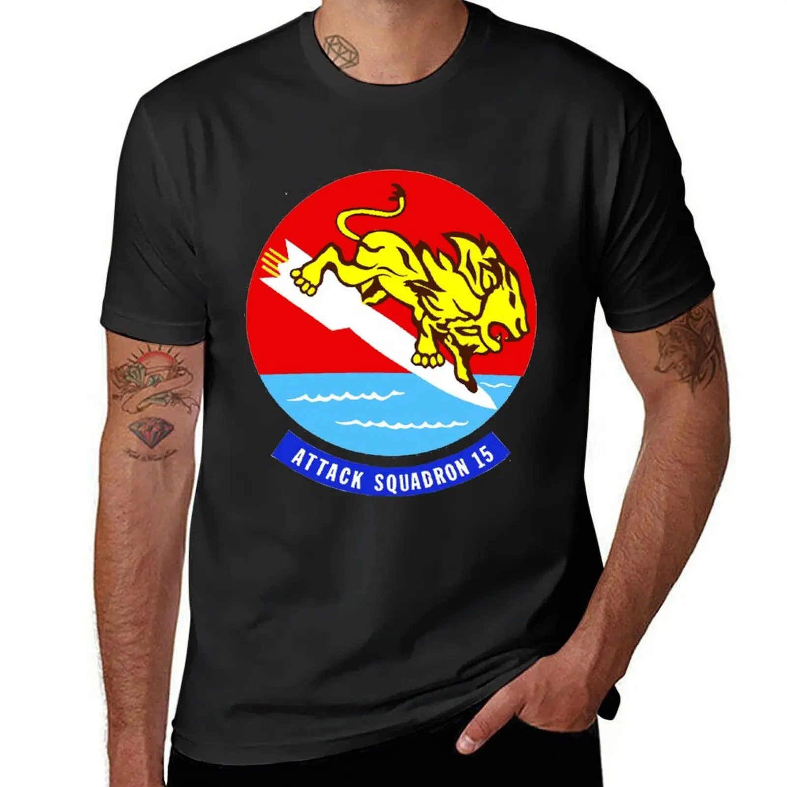 VFA-15 Valions Patch T-Shirt Aesthetic clothing shirts graphic tees designer t shirt men