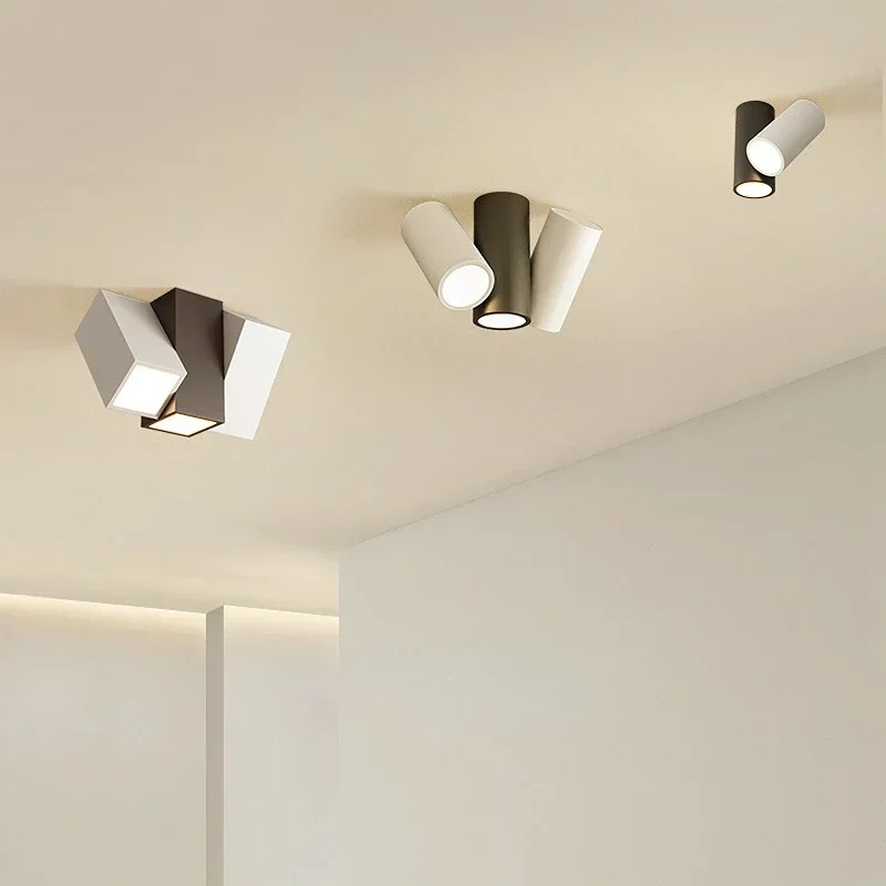 Lampada da parete per lettura sul comodino della camera da letto italiana Moderna semplice con interruttore Lampada da parete per sfondo del soggiorno Faretto rotante creativo