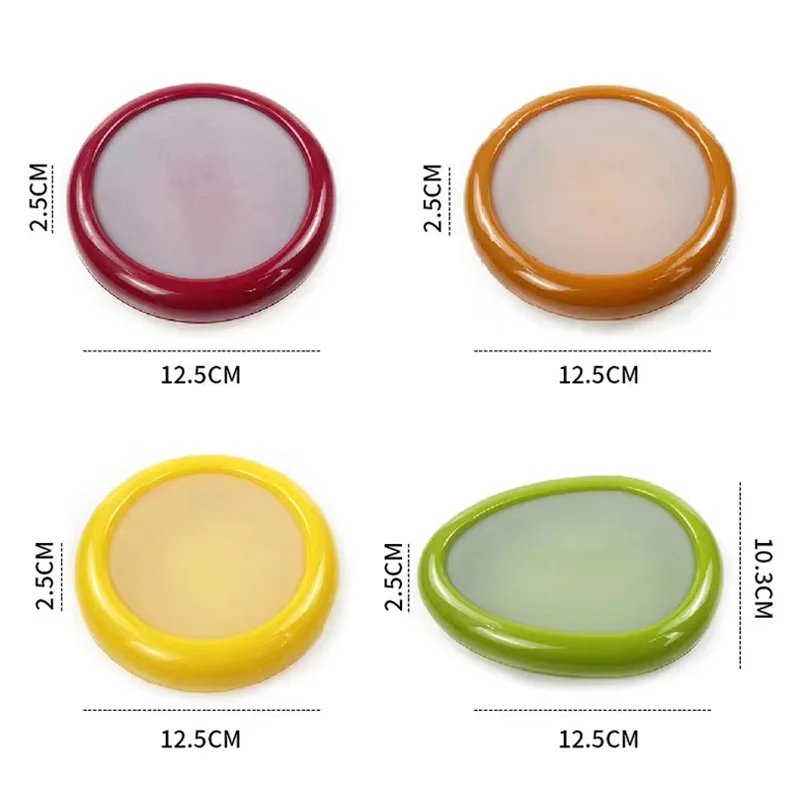 Fruits Food Saver Stretch Pod,Keeps Leftover Produce Flavorful and Firm in Fridge, Reusable Kitchen Gadget, Dishwasher Safe
