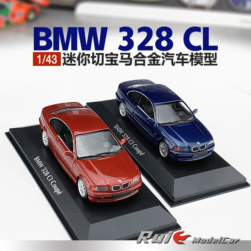 MINICHAMPS 143 Diecast car model BMW 3ER COUPE E46 1999 Simulation