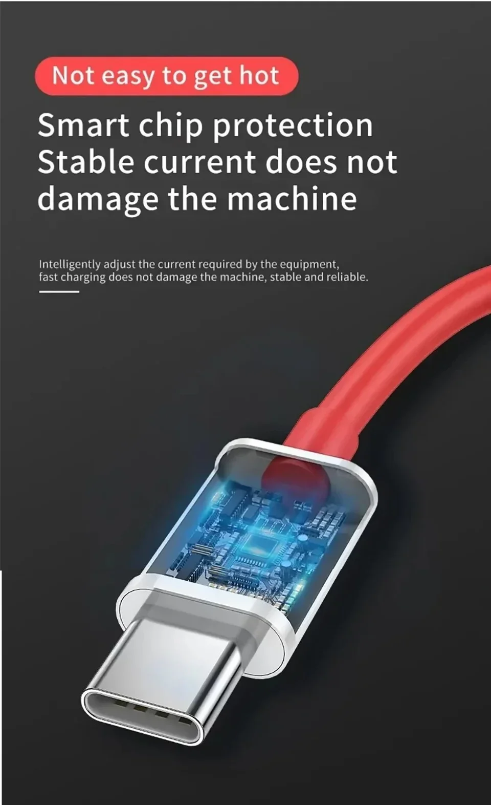 Type C Cable 65W PD Fast Charging Mobile Phone Charge Data Wire for IPhone 16 15 Pro Huawei USB C To USB C Quick Charge Cable