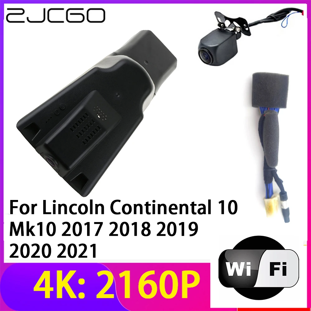 

Видеорегистратор ZJCGO 4K 2160P с Wi-Fi и функцией ночного видения