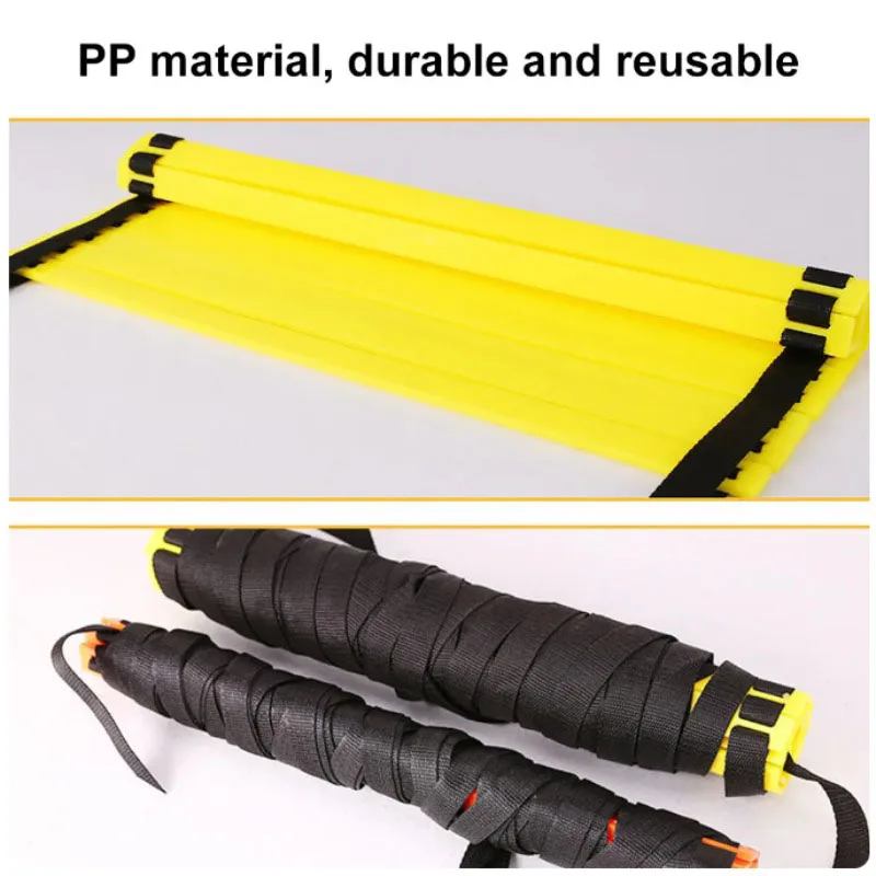 Agility Ladder for Sports Training Nylon Speed Ladder,Adjustable Layout, Ideal for Football,Gym,Home Workout,&Footwork Drills