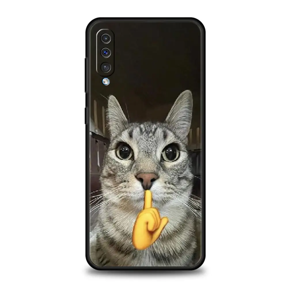 Playful Cat Design Phone Case Cover