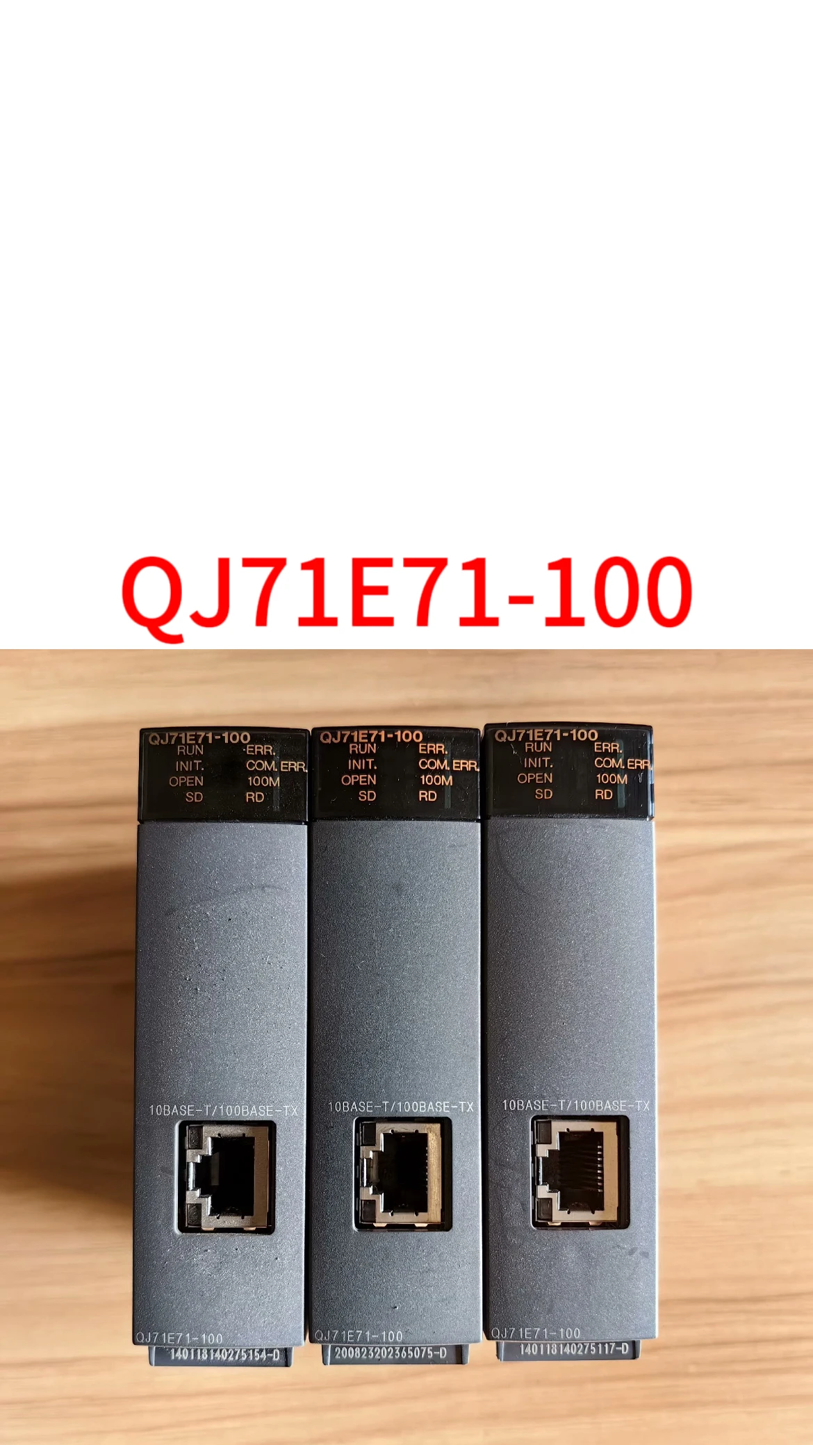 

Second-hand QJ71E71-100 test ok