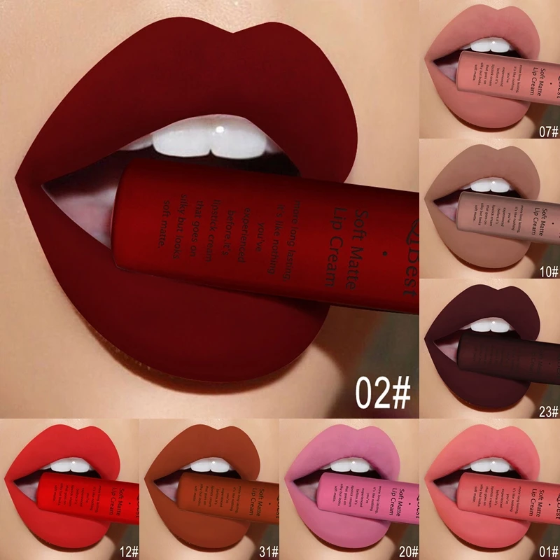 New Popsicle Lip Gloss Matte Long Lasting Lipstick (M3)(4U86)