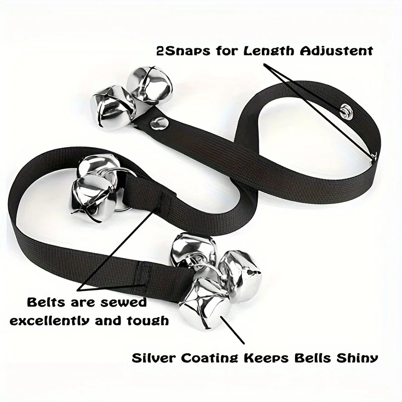 Pet Doorbell Dog Rope Hanging Rope Guide Dogs Doorbell Adjustable Cat And Dog Training Supplies