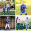 Small Blue Children Sticky Ball Vest Viscous Jersey Vest Game Props Adhesive Ball Vest with 3 Random Color Balls for Kids 6
