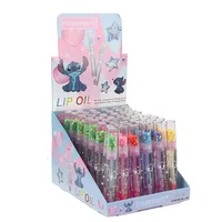 48Pcs Cartoon Shiny Lip Oil Lip Gloss Set Lip Tinted Girls Woman Natural Waterproof Moisturizing Lips Makeup Set 1