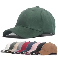Solid Suede Baseball Caps Men Women Snapback Cap Cheap High Quality Solid Hats Yellow Green Khaki Hat 1