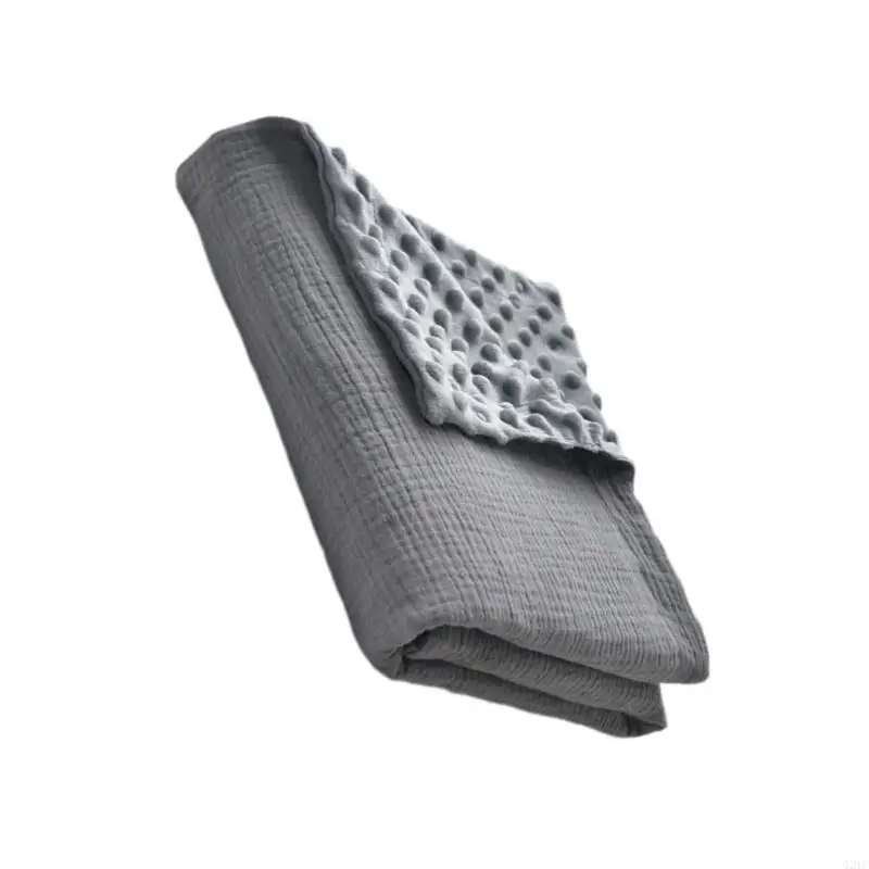 G2TC Bean Bean Dots Blanket Infants Bath Towel for Newborns Baby with Dotted Backing, Air Conditioning Receiving Blankets