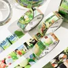 5roll/set Cute Y2K Retro Series Decoration Adhesive Tape Planner Scrapbooking Journal Collage DIY Material Sticker Stationery 4