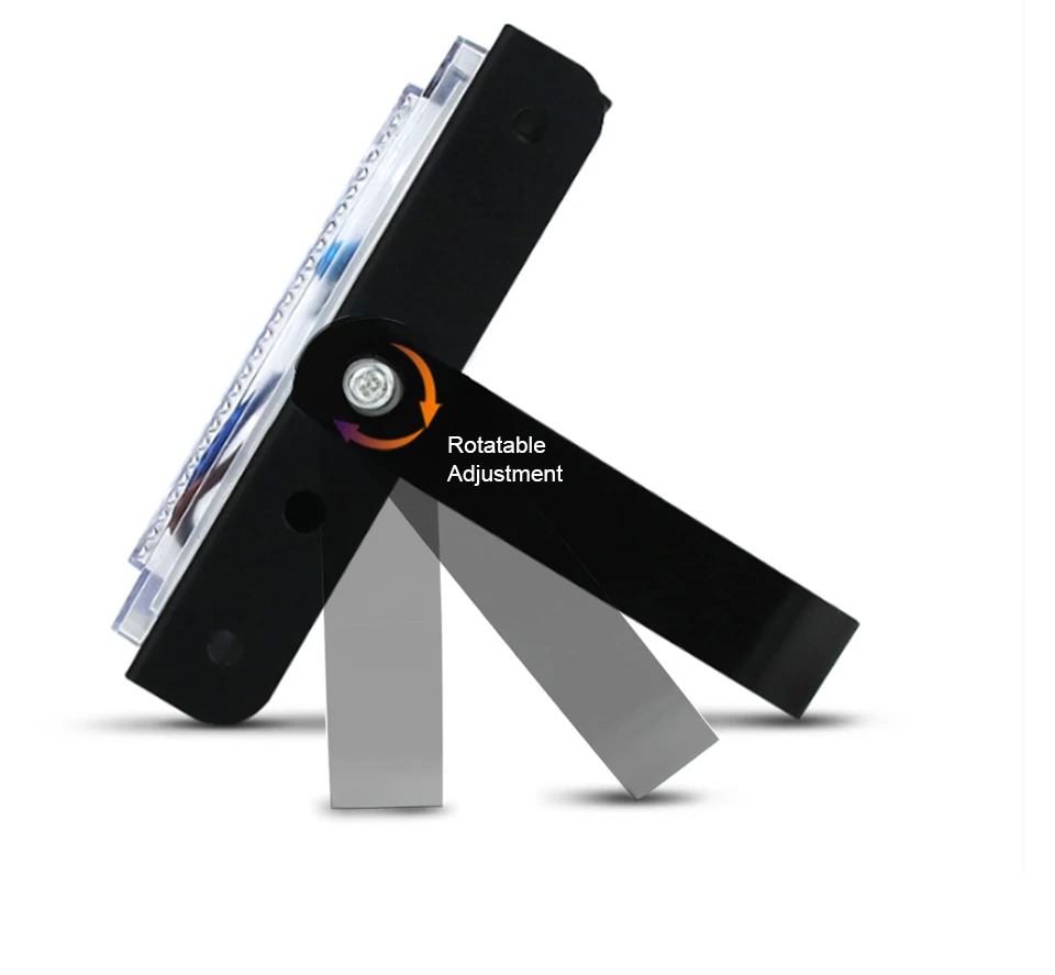 LED reflektor namontovaný na vonkajšej stene