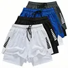 Gym Shorts Men Compression 5 Inch Quick Dry With Liner Training Running Short 2 in 1 Mens Gym Shorts 1
