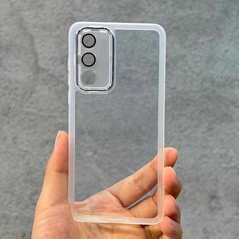 Shookproof Plating Silicone Back Cover - Enhanced Protection and Sleek Design