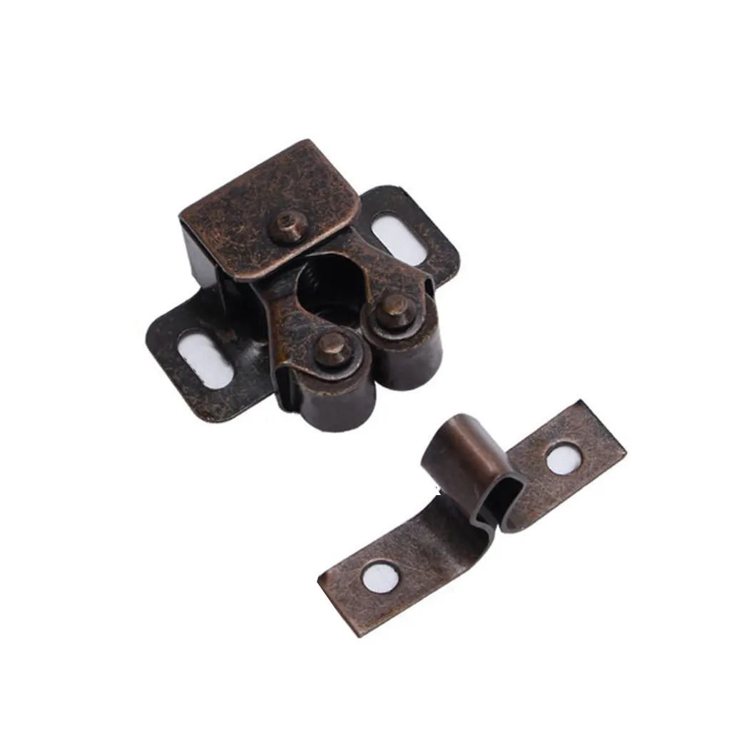 

Versatile 8X Twin Double Roller Catch Latch for Cupboards Wardrobes Furniture Suitable for Different Closing Door Types