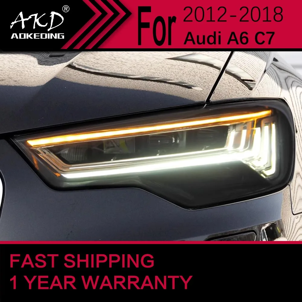 Audi A6 Matrix LED Headlights