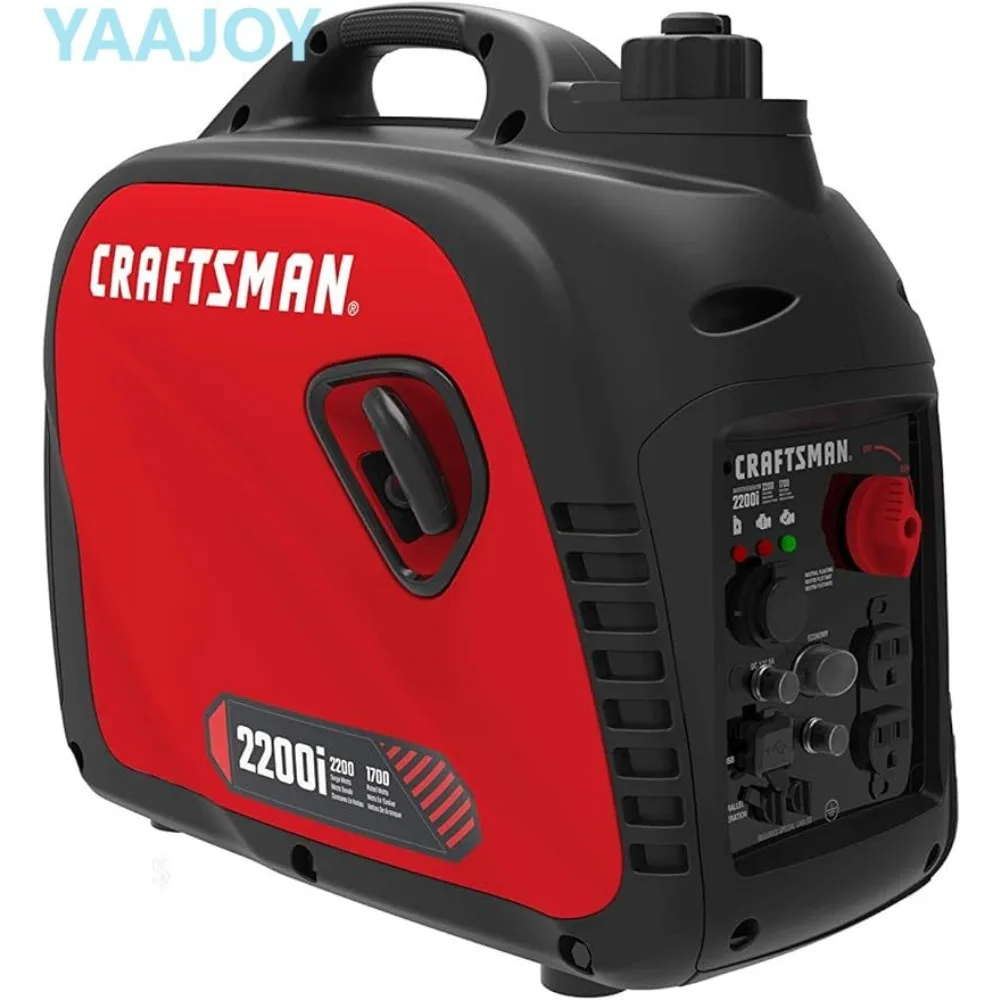 

C0010020 2,200-Watt Gas Portable Generator, Quiet & Powerful - Clean Power for Sensitive Electronics