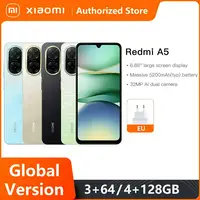 Global Version Xiaomi Redmi A5 Smartphone UNISOC T7250 CPU 6.88″ display 5200mAh Battery 15W Fast Charging 32MP AI Dual Camera