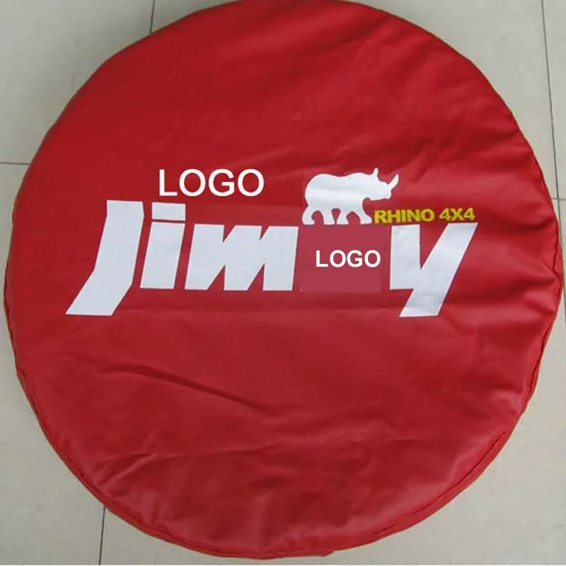 

14'' Inch 4x4 Spare Wheel Cover PVC Leather Spare Tire Cover for Jeep Trailer RV SUV Truck Tough Tire Wheel Soft Cover