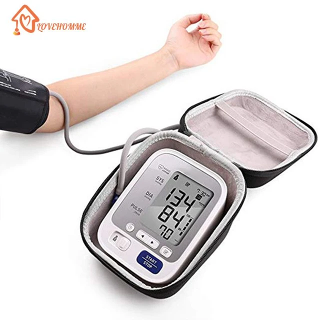 Customized Hard Case Travel Bag for Omron Series Upper Arm Blood Pressure  Monitor Sphygmomanometer 