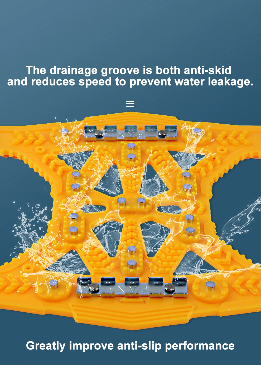 Tire chains Anti Skid Universal Car Tire Chains for Snow Mud Ice