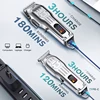 2 in 1 Full Metal Combo Kit Barber Hair Clipper For Men Professional Electric Beard Hair Trimmer Rechargeable Haircut 6