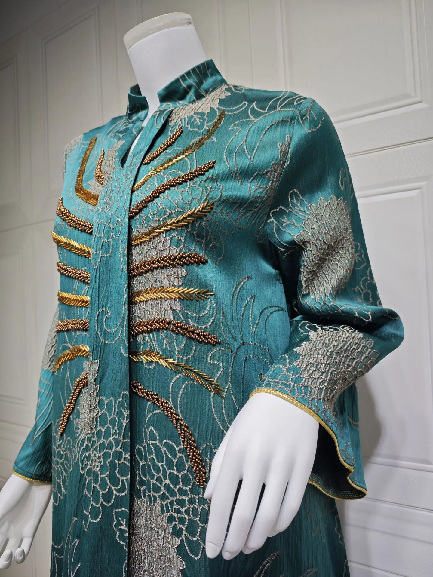 جلابية رمضان رداء عربي تقليدي، فستان عباية نسائي إسلامي فاخر للحفلات، زي حجاب، ملابس دبي السعودية التركية الإسلامية