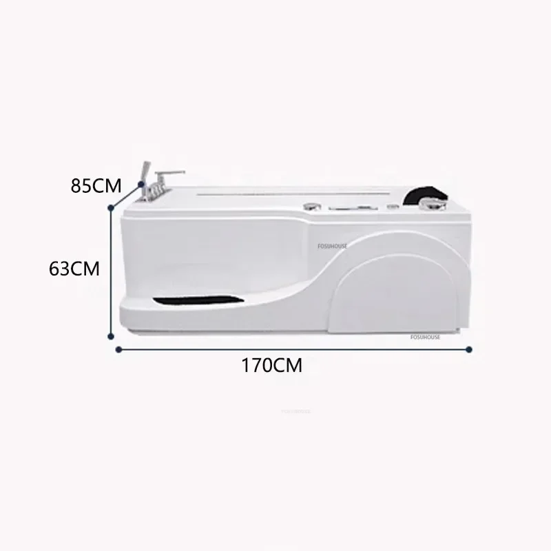 Bathroom Supplies Adult Jacuzzi Household Acrylic Massage Tub Intelligent Constant Temperature Heating Surf Single Bathtub X 6