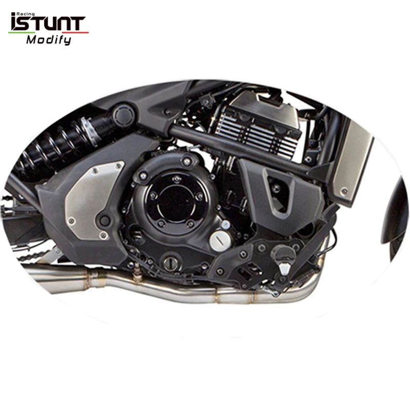 For Kawasaki Vulcan 650S S650 VN650 EN650 Front Link Motorcycle Exhaust Escape Moto Modified Stainless steel Pipe Full System - Image 2