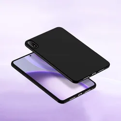 Enhanced Soft Silicone TPU Protective Case for OPPO Pad Mini 8.8 (Black)