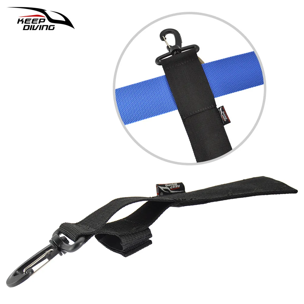 1Pcs Stainless Steel Diving Scissors Cover With 360&deg; Rotating Quick Release Buckle diving scissors cover