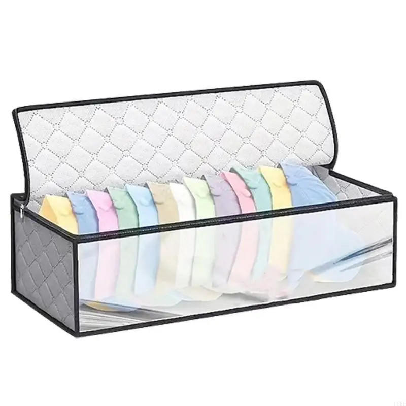 L8RF Foldable Storage Bag for Clothing and Hats Baseball Caps Hanging 3