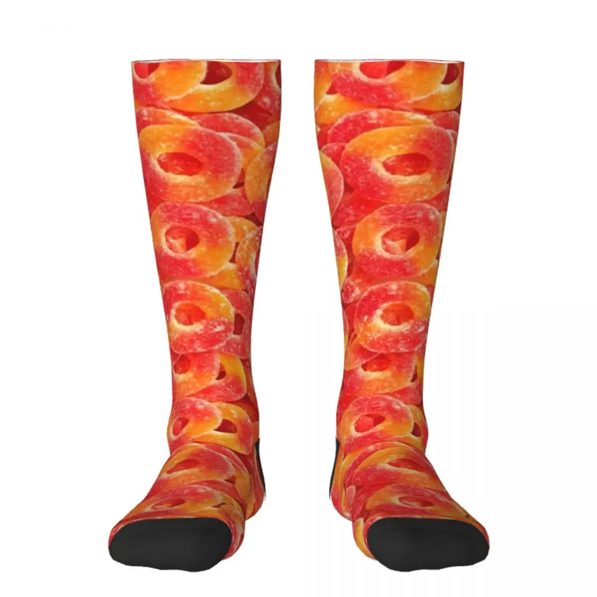 

Чулки в стиле ретро с изображением персикового персика