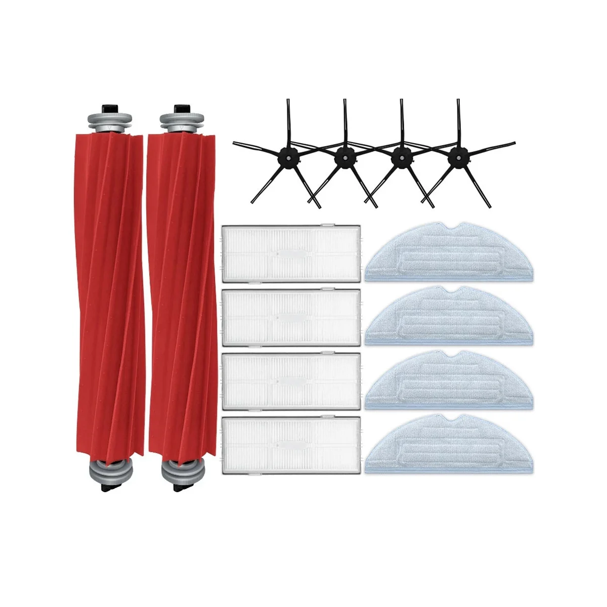 

Запчасти для S7 / S70 / S75 / S7Max / S7MaxV / T7S / G10 / T8 Plus, основная боковая щетка, Швабра, тряпка, набор фильтров НЕРА