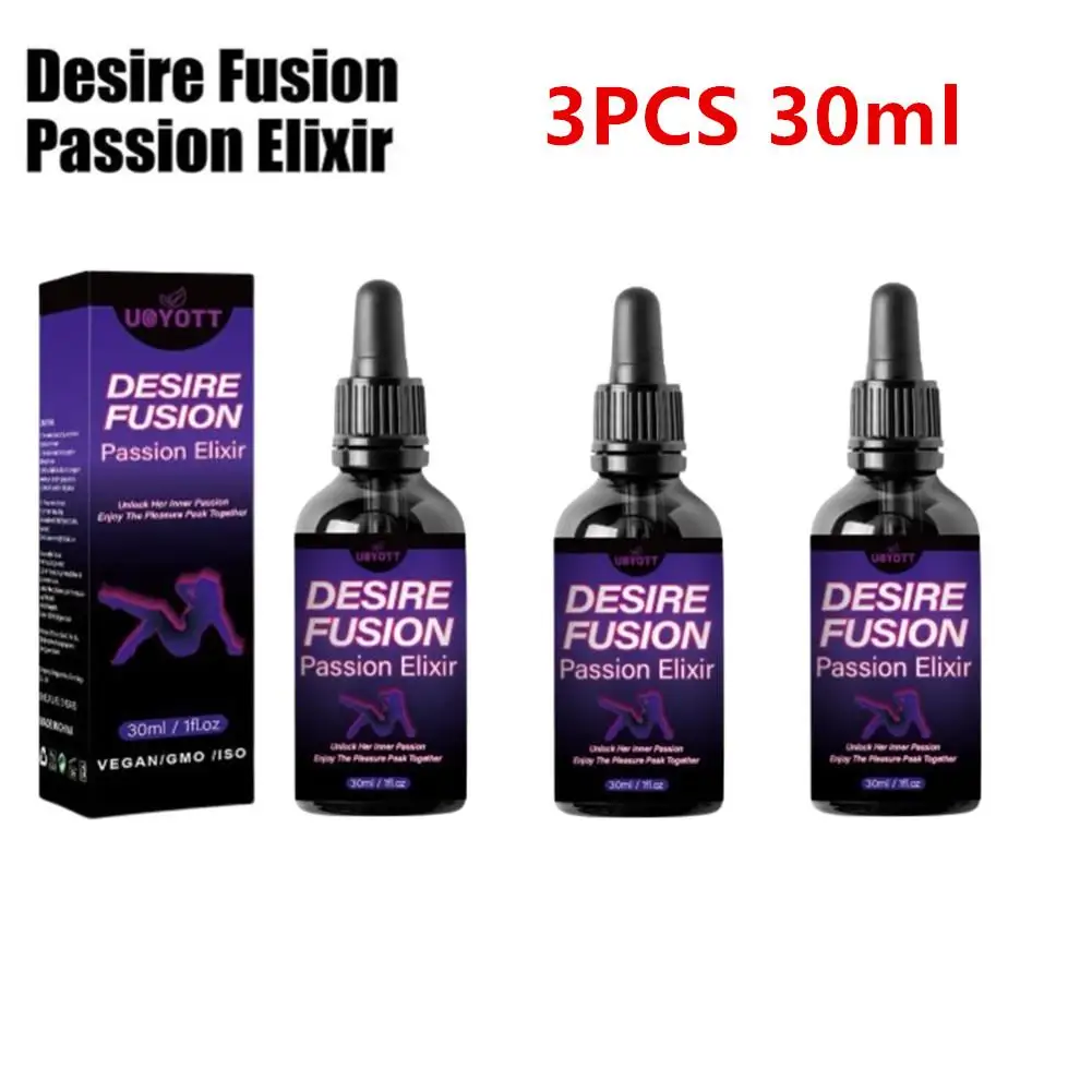 

3pcs Desire Fusion Passion Care For Women Enhance Self-Confidence Increase Love Attractiveness Ignite The Spark Body Care