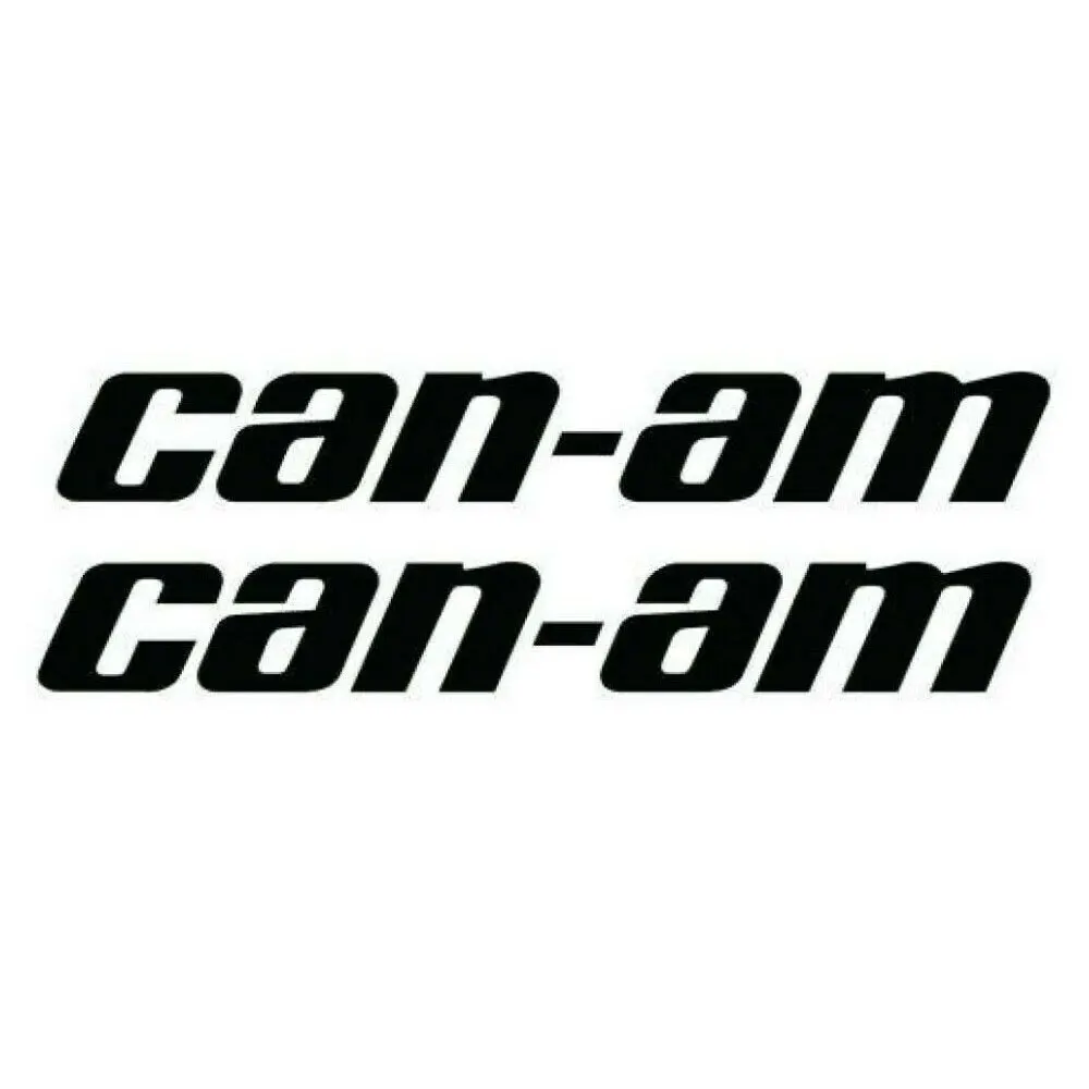 Personality CAN AM PAIR Car-Sticker Automobiles Motorcycles Window Bumper Laptop Vinyl Decal Decorative Good Apply To Car Window