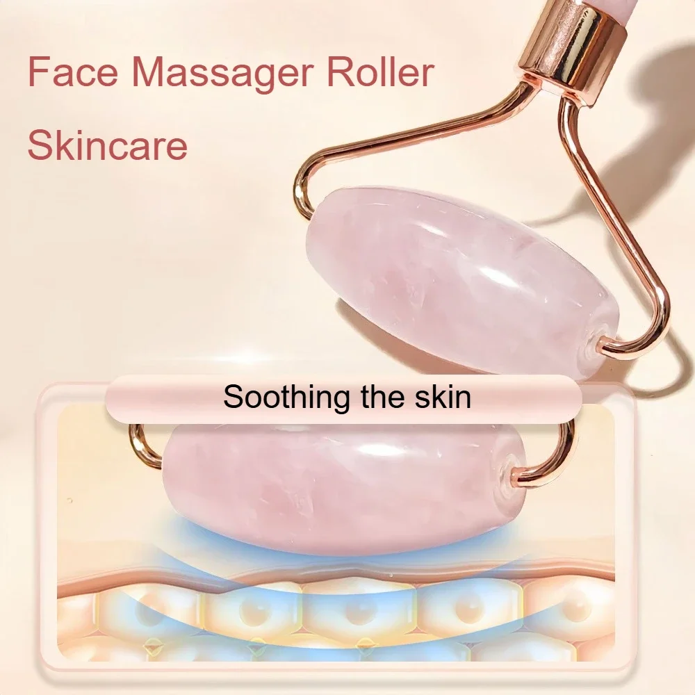 Rejuvenating Face and Neck Massage Roller - Beauty and Skincare Soothing Tool
