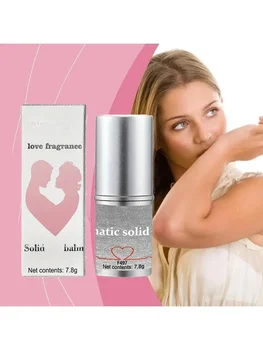 Balsamo profumato solido ai feromoni portatile per uomo e donna, fragranza rinfrescante a lunga durata, deodorante per appuntamenti quotidiani, regalo perfetto