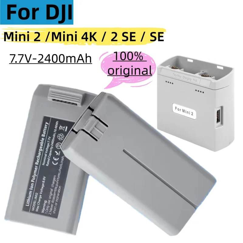 แบตเตอรี่โดรน DJI แท้ สำหรับ Mini 4K/2/SE/2SE บินได้นาน 31 นาที
