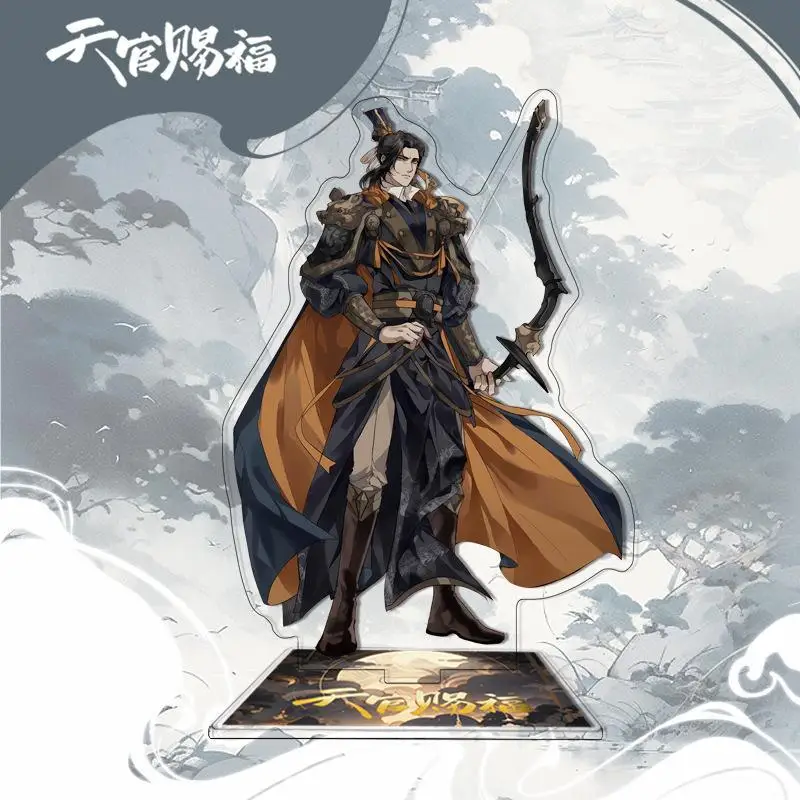 Heaven Officials Blessing Xie Lian  HuaCheng Painted Figure Acrylic Standing He Xuan Shi Qingxuan Ling Wen Stand Model Gift