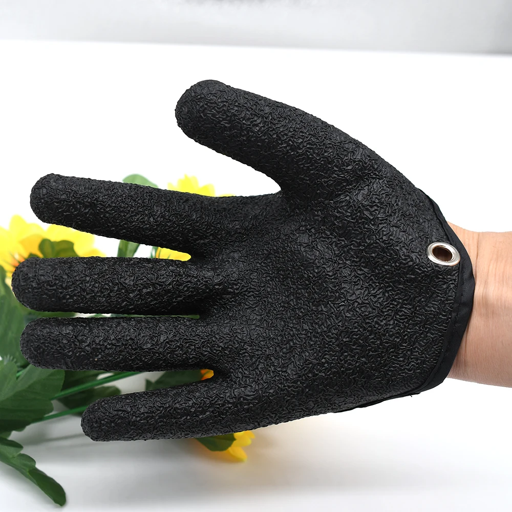 Fishing Gloves 1Pcs Protect Hand from Puncture Scrapes Fisherman Professional Catch Fish with Magnet Release fishing gloves