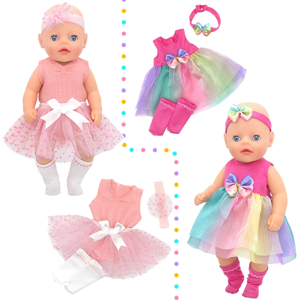 NEW  lovely  Clothes Fit 14inch  35cm  baby  Doll clothes , doll  Accessories 6