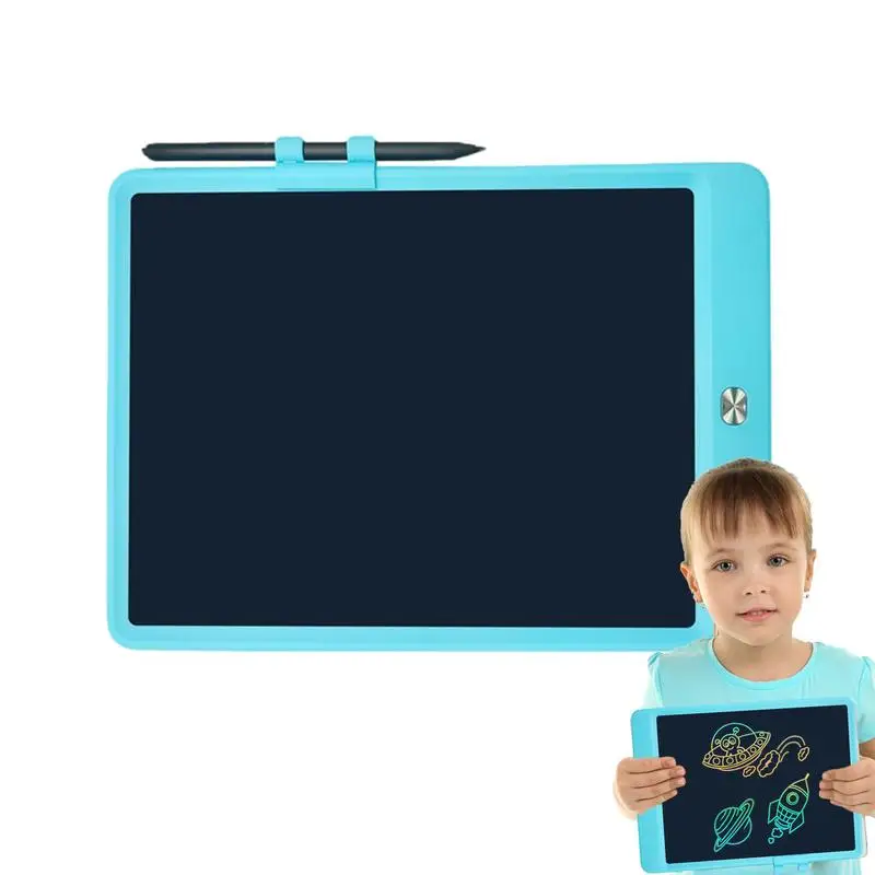 

Доска для рисования детская, 10 дюймов, цветная электронная доска, планшет для рисования с цветным экраном, обучающие игрушки
