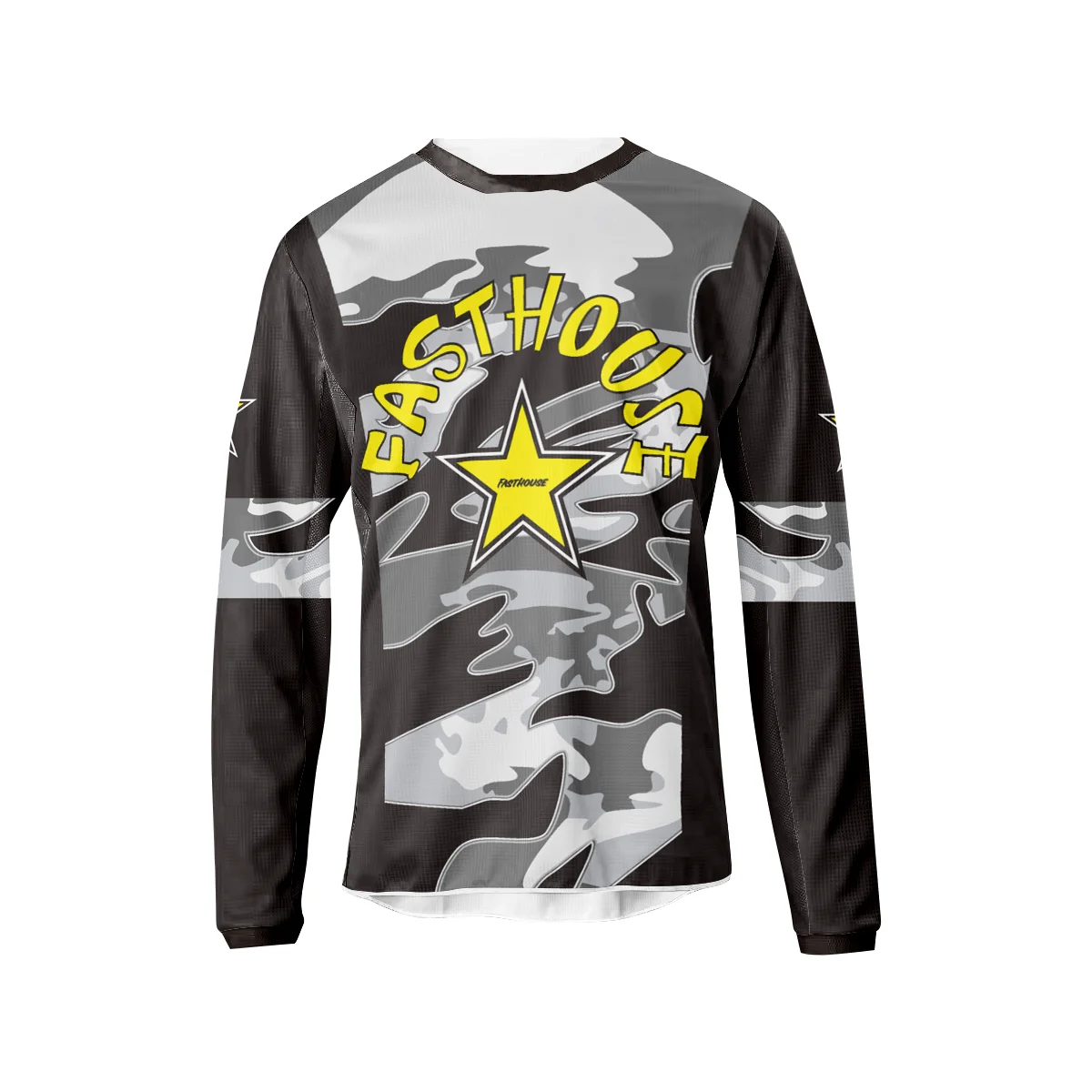 

2023 PRO TEAM FASTHOUSE Downhill Jerseys Motocross Clothing Breathable Cycling Jersey Men Mountain Bike Mtb Jersey